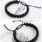 murtoo Essential Oil Bracelet Adjustable, Mens Beads Bracelet Lava Rock Stone...
