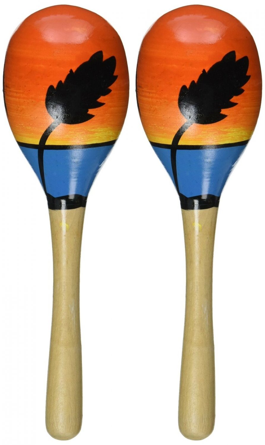 Tropical Fun Party Maracas (2/Pkg)