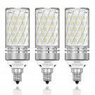 TSOCO E12 LED Bulbs,12W LED Chandelier Light Bulbs,100 Watt Equivalent,6000K ...
