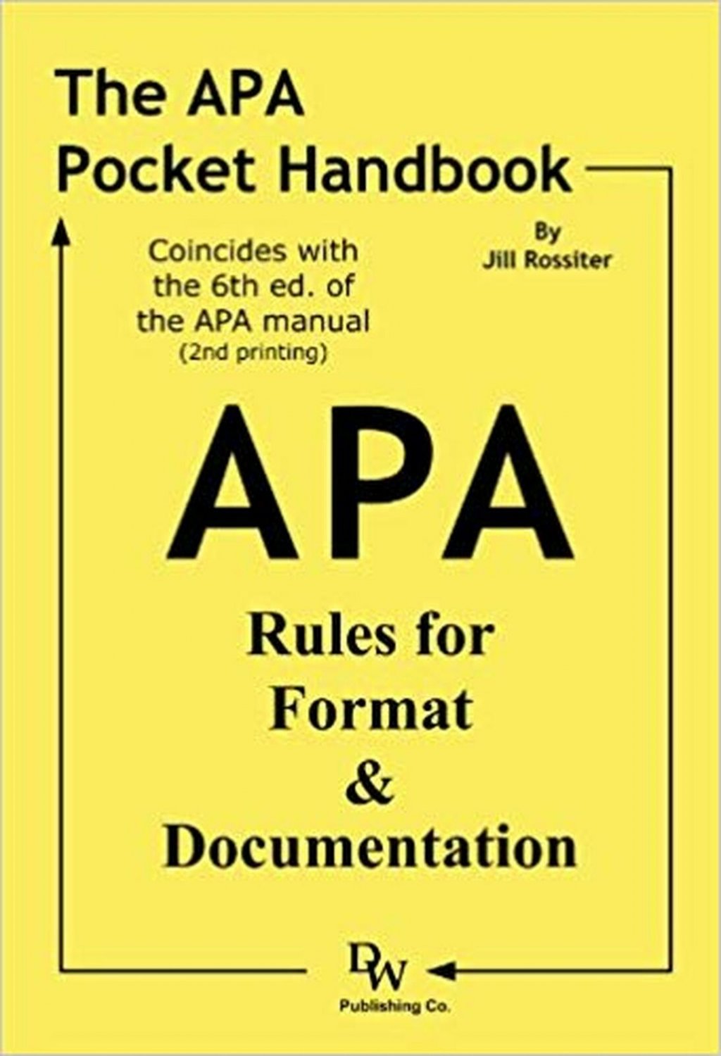 The APA Pocket Handbook: Rules for Format & Documentation