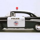 Kinsmart 1957 LAPD Police Chevy Bel Air 1/40 Scale Diecast Squad Car by Kinsm...