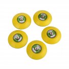 Ouya 3" White Hook and Loop Polishing Pad 1/4"-20 Thread Set of 5Pcs