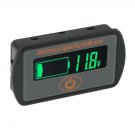 Aili Battery Monitor Capacity Indicator 2in1 Voltage Capacity SOC Combo Meter...