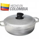 IMUSA USA GAU-80503 Traditional Aluminum Colombian Natural Caldero (Dutch Ove...