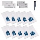 I clean 10 Packs Replacement Miele AirClean 3D Efficiency GN Dust Bags,101232...