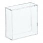 BCW 2-Piece Snap Design Hockey Puck Holder, Clear, 6-Pack