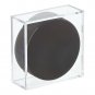 BCW 2-Piece Snap Design Hockey Puck Holder, Clear, 6-Pack