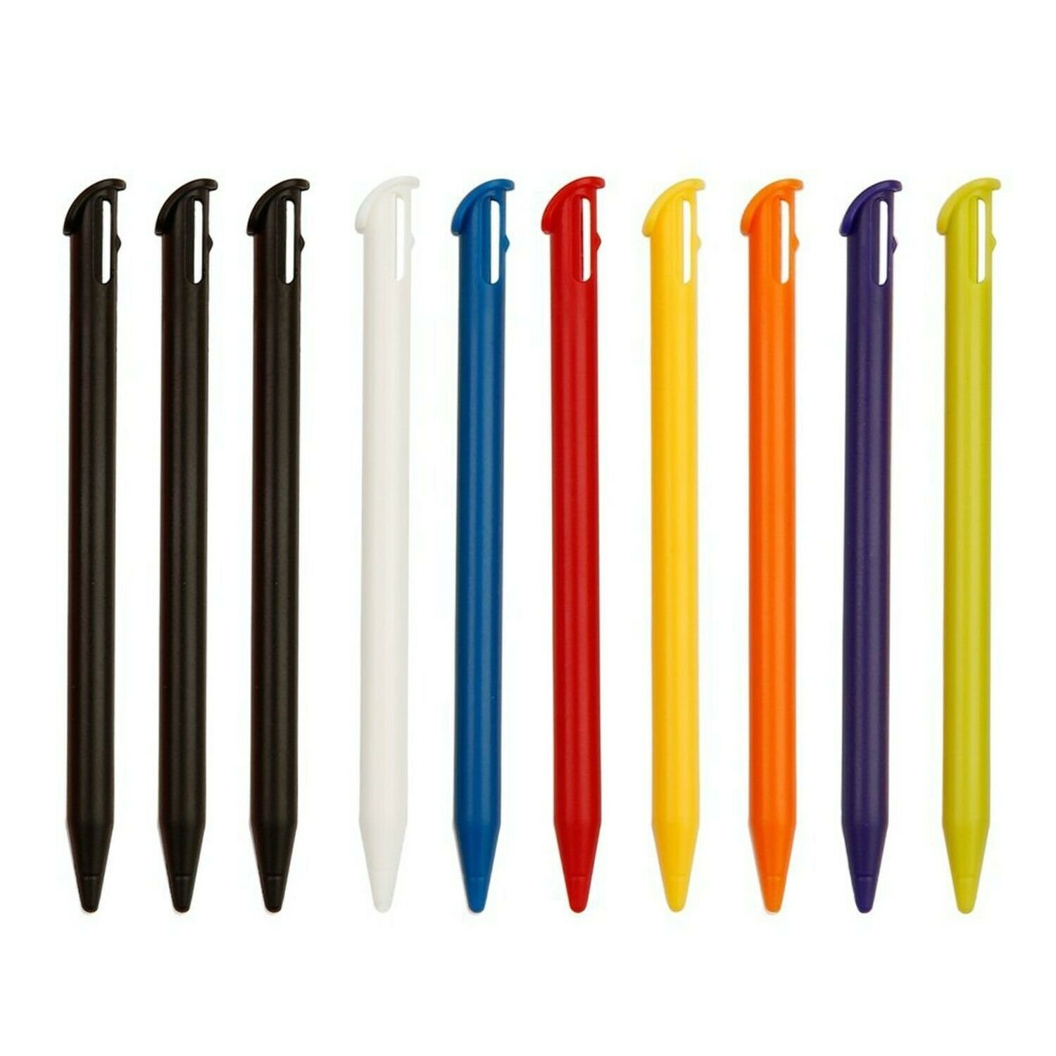 BESKIT 10PCS Plastic Touch Stylus Pen Only for Nintendo New 3DS XL and New 3D...