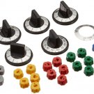 Aqua Plumb RKE Electric Range Knob 5pc, 5 x 3 x 4 inches, Black 1
