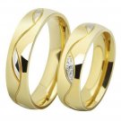 Los Nuevos Anillos De Los Anillos De Pareja De Boda Anillos De Compromiso Oro...