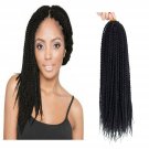 Befunny 8Packs 14" Senegalese Twist Crochet Hair Short Braids Small Havana Ma...