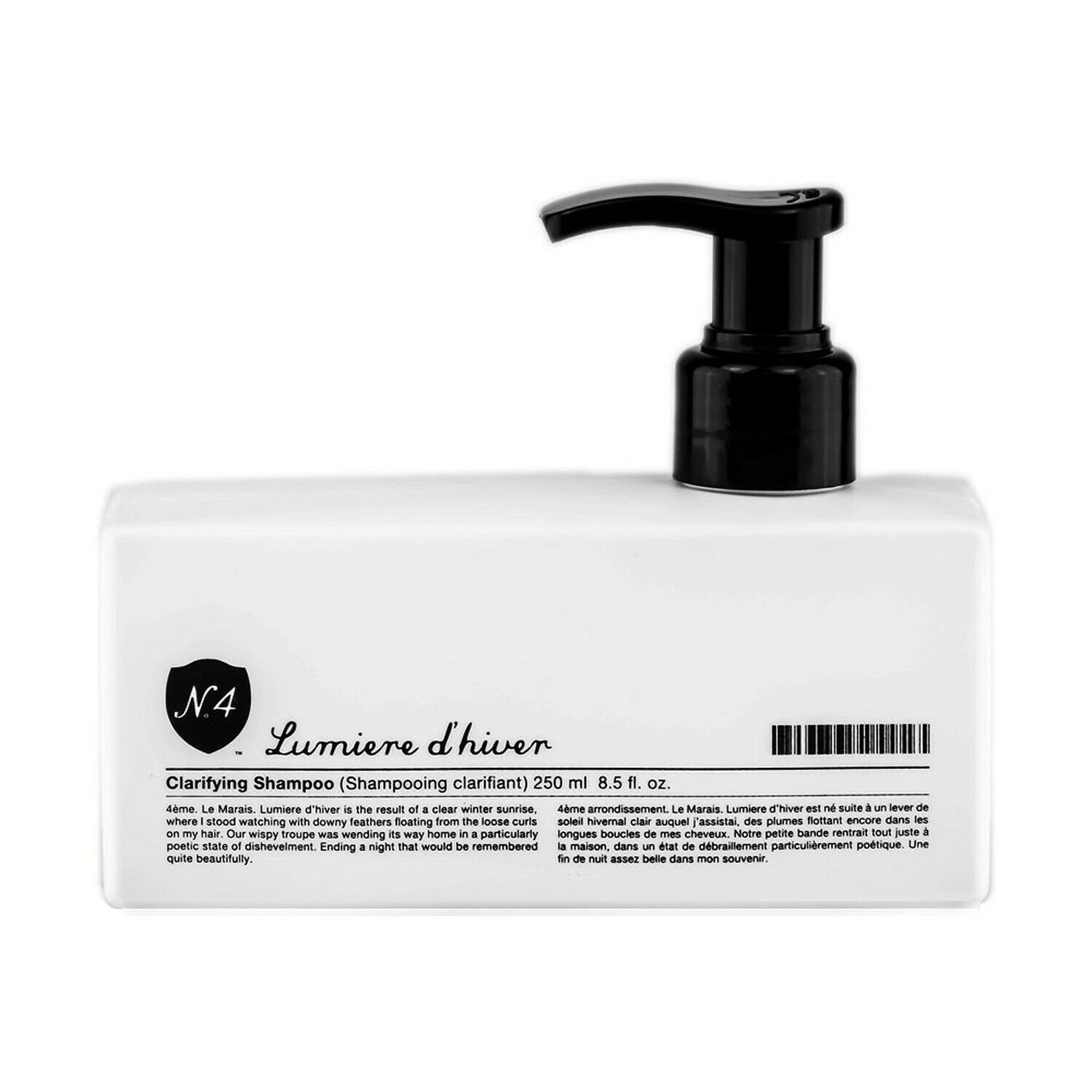 N.4 High Performance Hair Care - Lumiere d'hiver (Clarifying Shampoo) 8.5oz