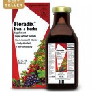 Floradix Liquid Iron + Herbs Supplement 8.5 oz - All Natural, Vegetarian, Vit...