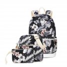 Joymoze Cute School Backpack for Girl Stylish Backpack Set 3 Pieces for Women