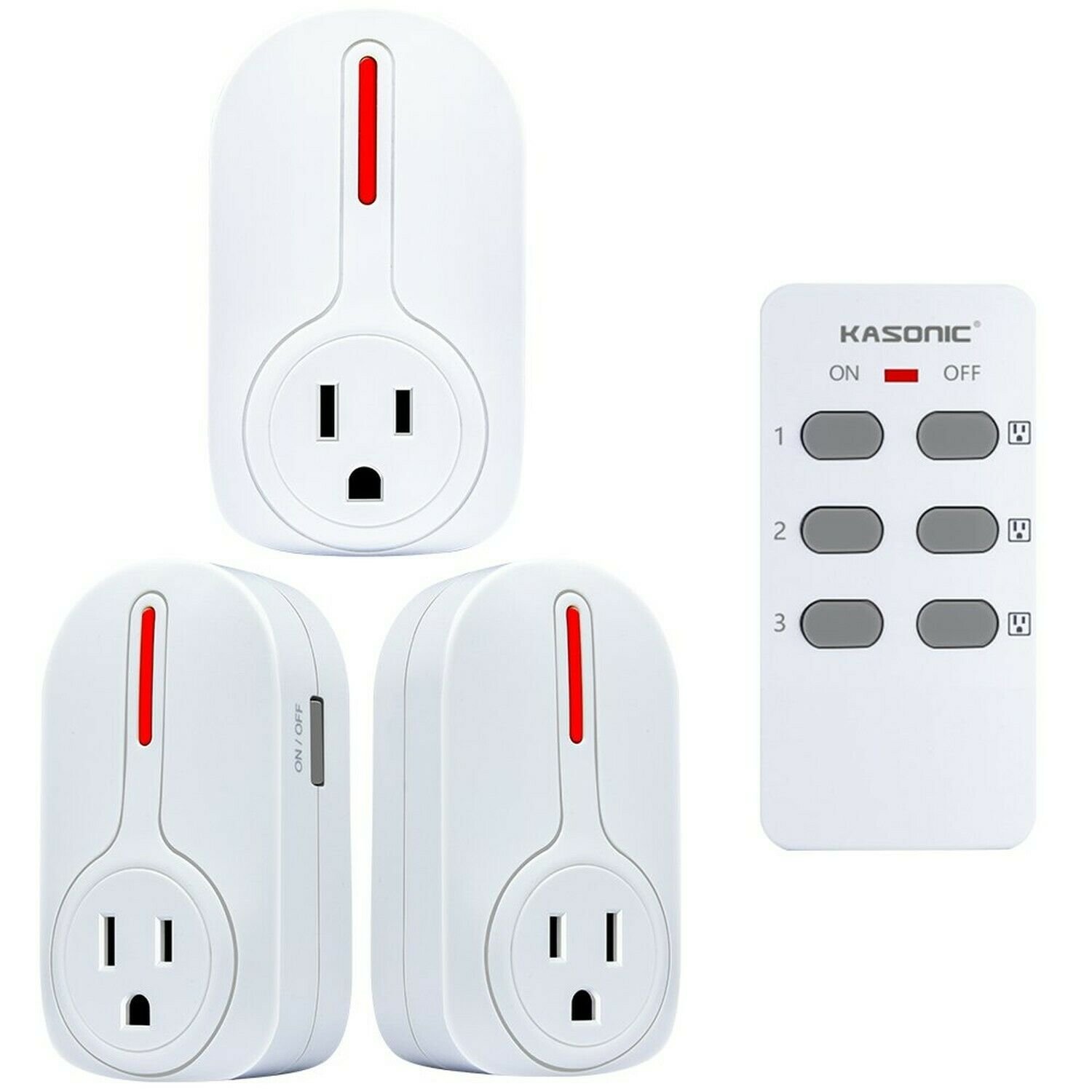 Wireless Remote Control Outlet, Kasonic Smart Home Remote Control Multi Purpo...