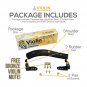 Violin Shoulder Rest by MusicalCentric - Fits full size violins 3/4-4/4 and 1...