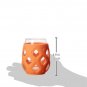 Ello Cru 17 Oz Stemless Wine Glass Set with Silicone Sleeves, Paloma (4-Pack)