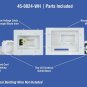 DataComm Electronics 45-0028-WH Recessed Pro-Power Kit with Duplex Surge Supp...