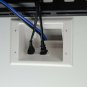 DataComm Electronics 45-0028-WH Recessed Pro-Power Kit with Duplex Surge Supp...