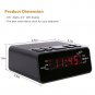 Digital Alarm Clock Radio, Small Alarm Clocks for Bedrooms with AM/FM Sleep T...