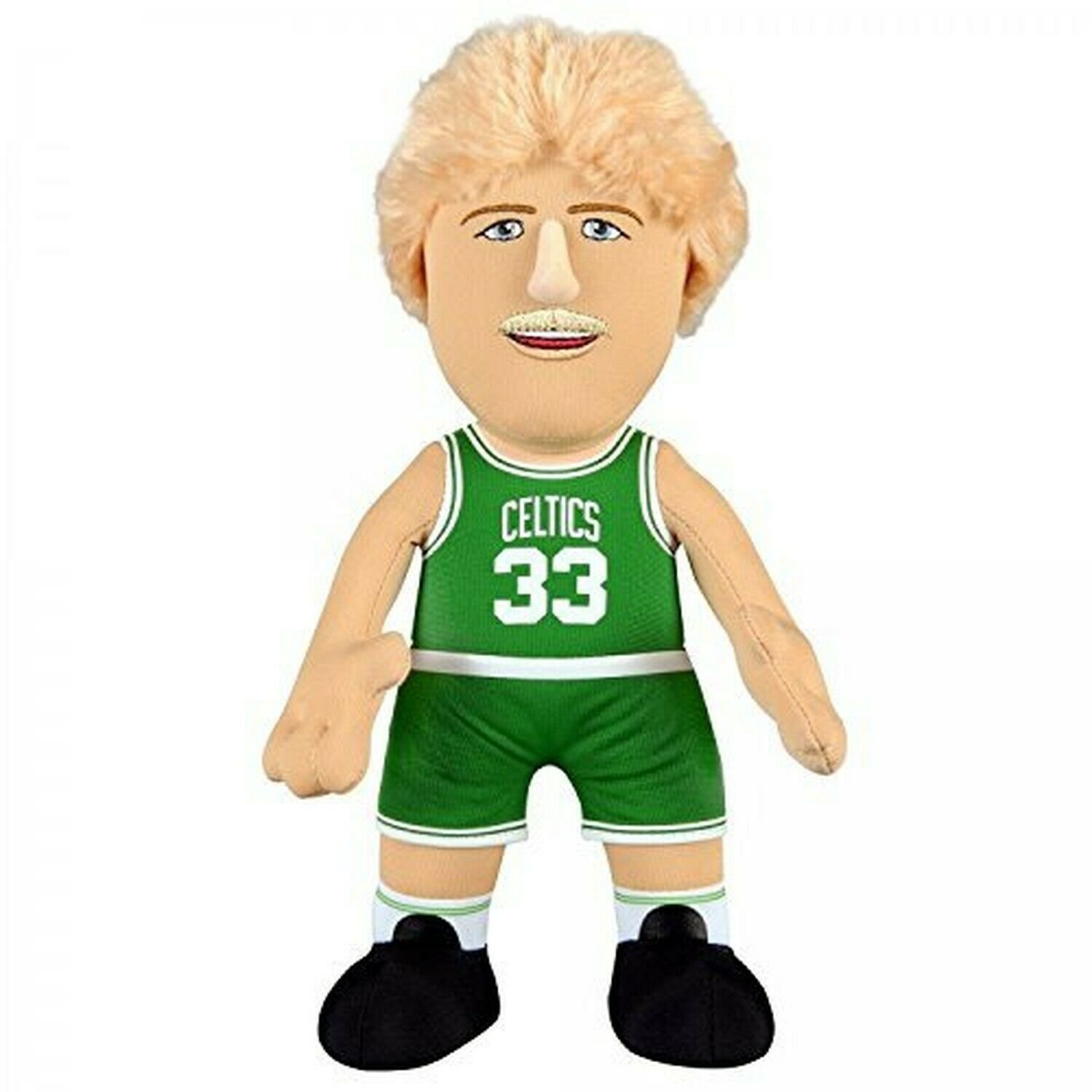 NBA Boston Celtics Larry Bird Player Plush Doll, 6.5-Inch x 3.5-Inch x 10-Inc...