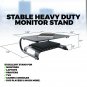 Vented Computer Monitor Stand & Riser with Keyboard & Mouse Storage - for Lap...