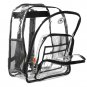 Heavy Duty Clear Backpack See Through PVC Stadium Security Transparent Workba...