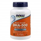 Now Supplements, DHA-500, Molecularly Distilled, 90 Softgels