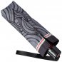Knirps 3100 T100 Compact Duomatic Umbrella, One Size Black/Grey Swirls
