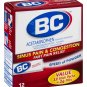 BC Powder | Cold & Flu Relief | Acetaminophen | 12 Count | 3 Pack