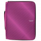 Five Star 2" Zipper Binder + Multi-Access File, Berry