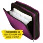 Five Star 2" Zipper Binder + Multi-Access File, Berry