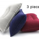 LayDUS 3pcs Ultralight Inflatable Pillow Small Squared PVC Fabric Air Pillow ...