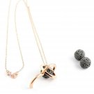 NEW  Sterling Silver Oil Diffuser Necklaces and Bracelets for Essential Oil A...