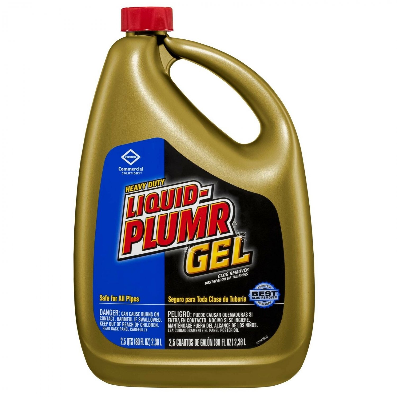 Liquid Plumber Clog Remover, Professional, 80 oz