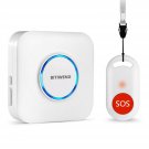 Wireless Caregiver Pager Nurse Call Alert Caregiver Pager with IP55 Waterproo...