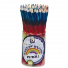 Raymond Geddes Rainbow Writer Pencil, 50 Pack (65884)