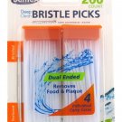 DenTek Deep Clean Bristle Picks Dual Ended, Mint 260 ea (Pack of 3) Pack of 3