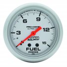 Auto Meter 4411 Ultra-Lite Mechanical Fuel Pressure Gauge