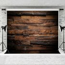 Kate 7x5ft Wood Backdrop Vintage Brown Wood Photo Background Cotton No Wrinkle