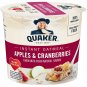 Quaker Instant Oatmeal Express Cups, Apples & Cranberries, Breakfast Cereal, ...
