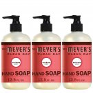 Mrs. Meyer´s Clean Day Hand Soap, Rhubarb, 12.5 fl oz, 3 ct