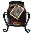 A Cheerful Giver Candle Jar Holder, Black
