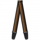 Buckle-Down Guitar Strap - Bullets (GS-W30223)