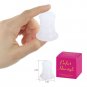 Ponytail Holder Hair Bump Insert Thick Hair Ties Crystal Transparent Filled P...