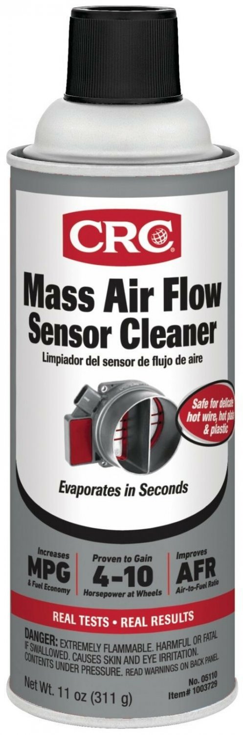 CRC 05110 Mass Air Flow Sensor Cleaner - 11 Wt Oz. 11 Ounce
