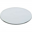 WGV Mirror Round Plate with Sanded Anti-Chipping Edges, 12-Inch
