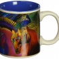 Laurel Burch Artistic Mug Collection, Wild Horses Of Fire