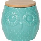 Now Designs Owl Canister Turquoise