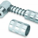 Lumax LX-1404 Silver 90 Degree Grease Coupler 1 Pack